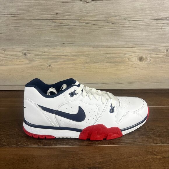 Nike Cross Trainer Low Gym Red Obsidian Mens Size 10 White Gym Red CQ9182 101 - Picture 3 of 10
